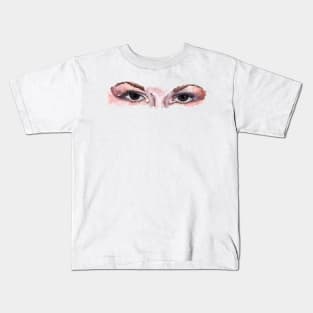 brown eyes Kids T-Shirt